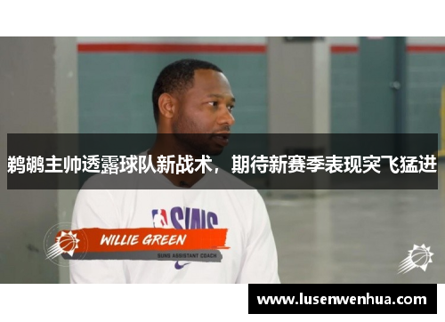 鹈鹕主帅透露球队新战术，期待新赛季表现突飞猛进